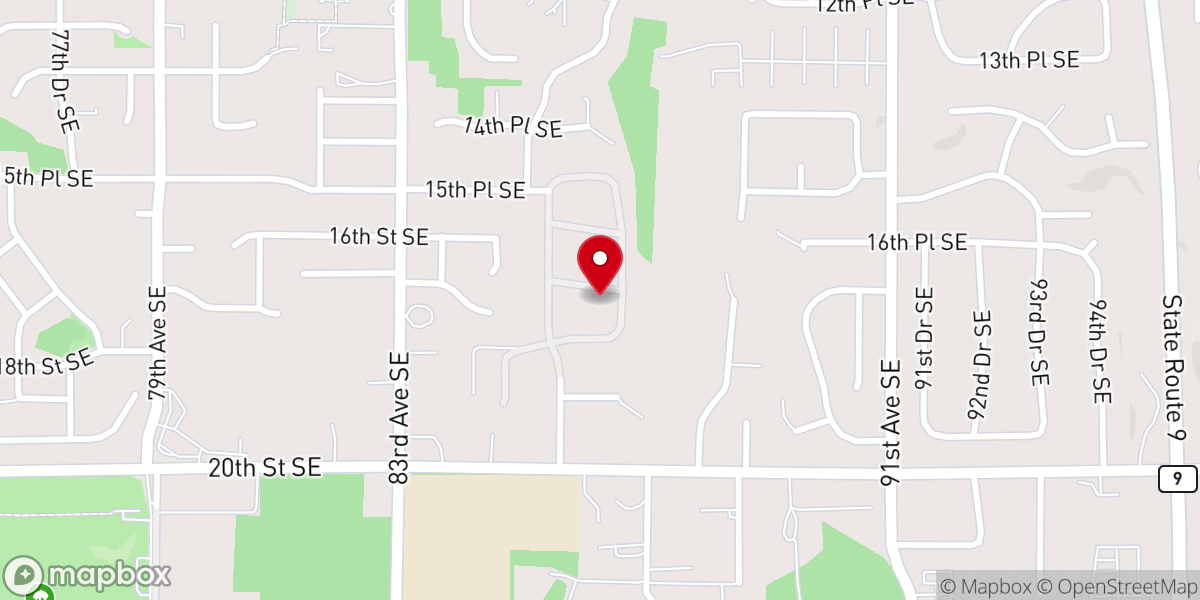 Map showing location of Sandra Maddox