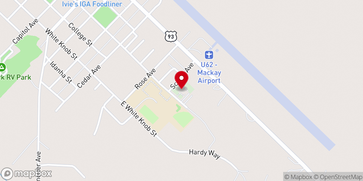 Map showing location of The Church of Jesus Christ of Latter-day Saints