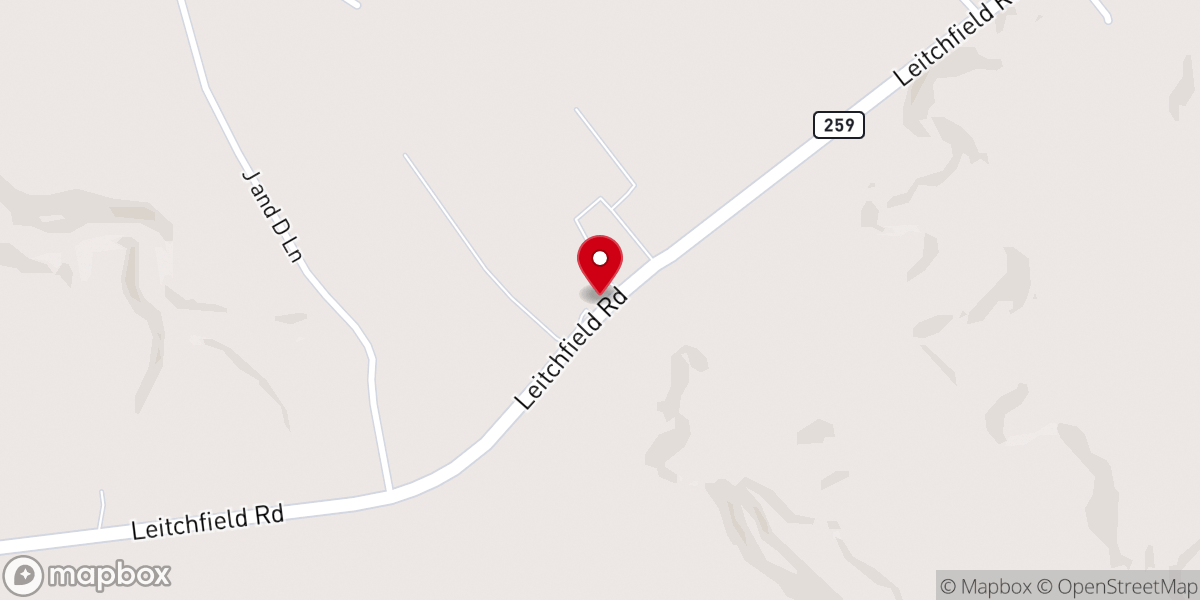 Map showing location of Bethel Christian Academy