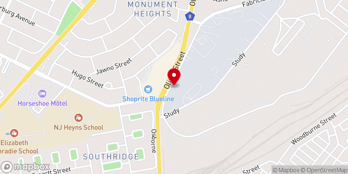 Map showing location of CITY OF HOPE CHRISTIAN CHURCH