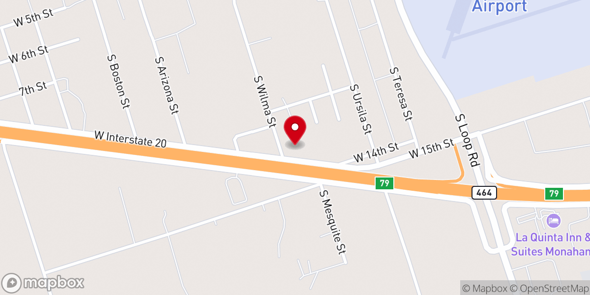 Map showing location of Grace Fellowship Church