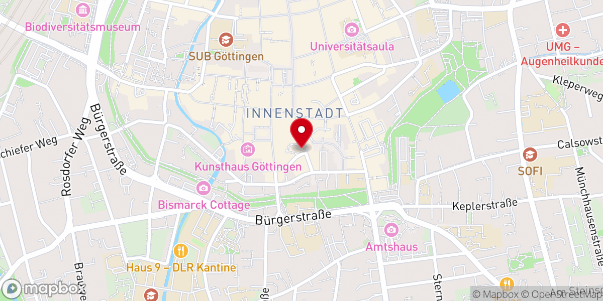 Map showing location of The Church of Pentecost (COP) - Goettingen Assembly