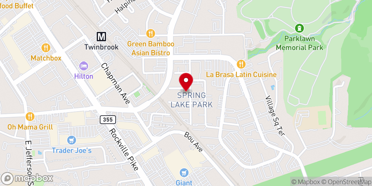 Map showing location of Jesus is Lord Church - Rockville, MD USA