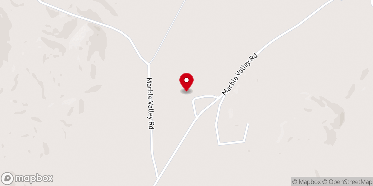 Map showing location of Union Springs Baptist Church