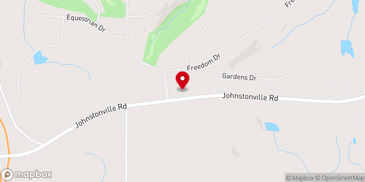 Map showing location of Christ Community Church