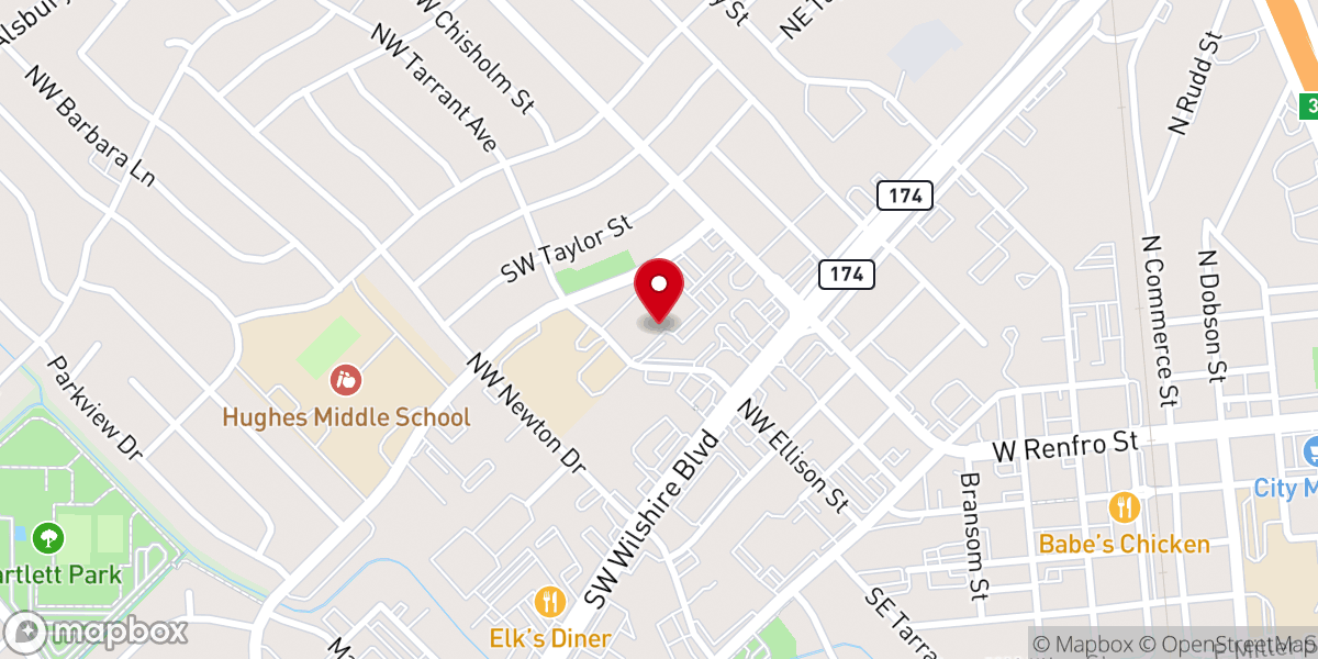 Map showing location of Pathway Church