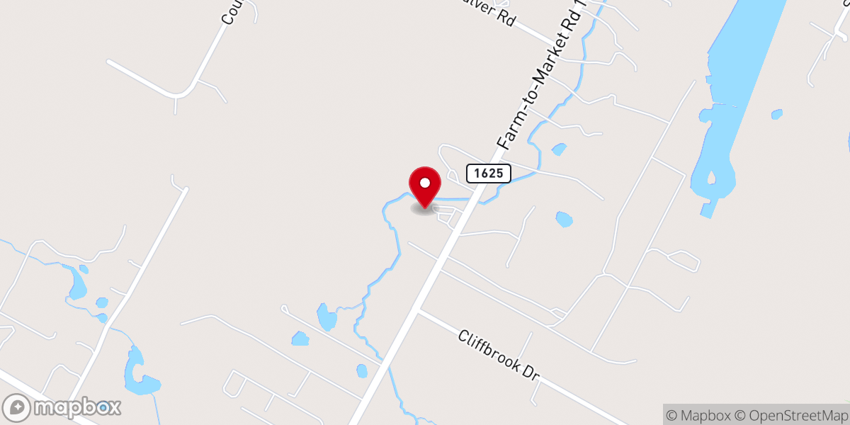 Map showing location of Door Christian Fellowship