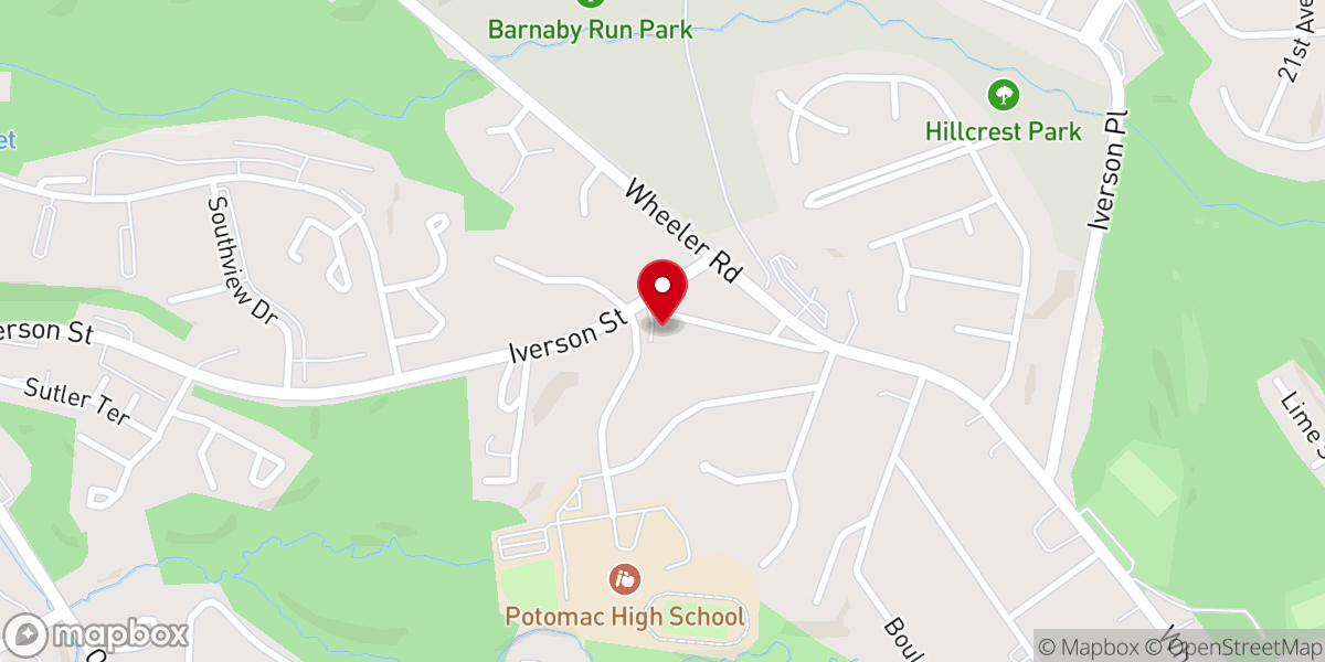 Map showing location of First Wesleyan Church