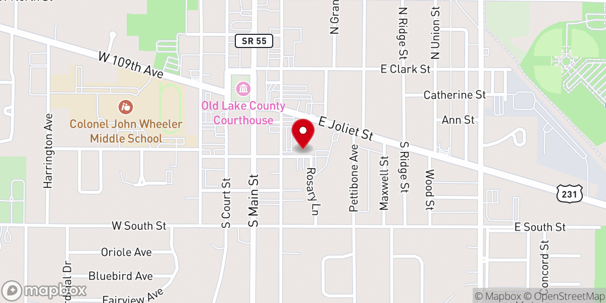 Map showing location of Greater Hebron Area Food Pantry/ Saint Paul - Food Distribution Center