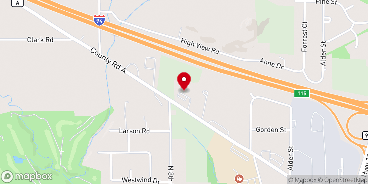 Map showing location of Faith Lutheran Church Wels