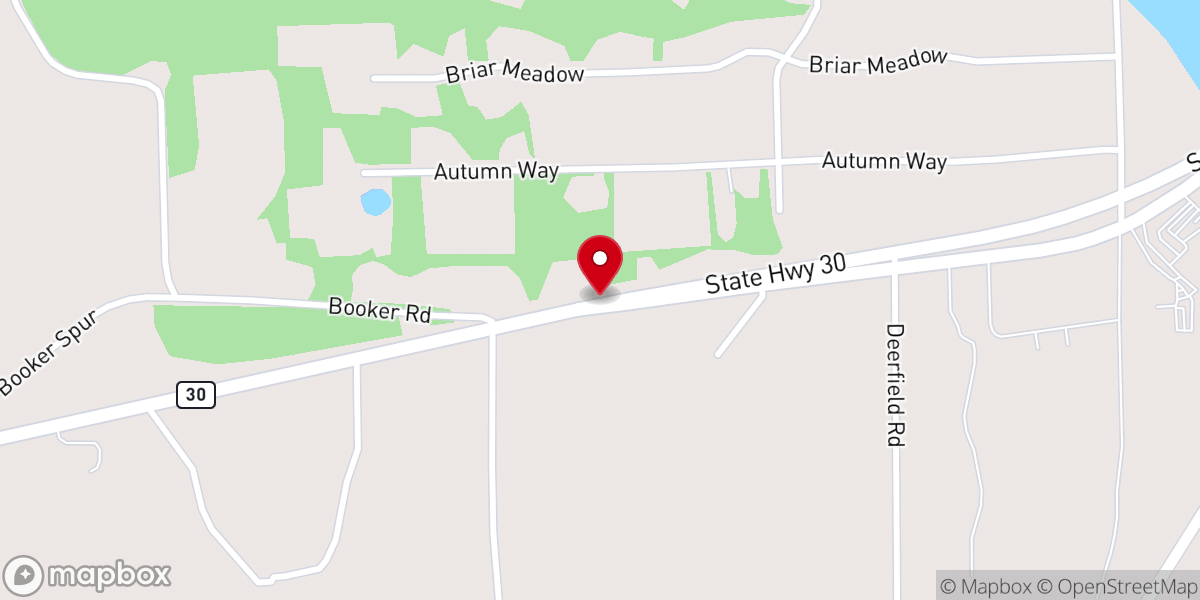 Map showing location of Central Church of Christ - Huntsville, TX