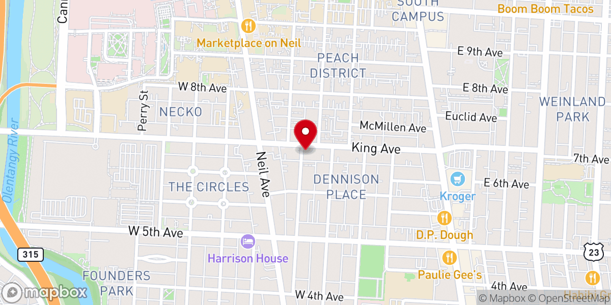 Map showing location of St. Nicholas the Wonderworker Orthodox Church