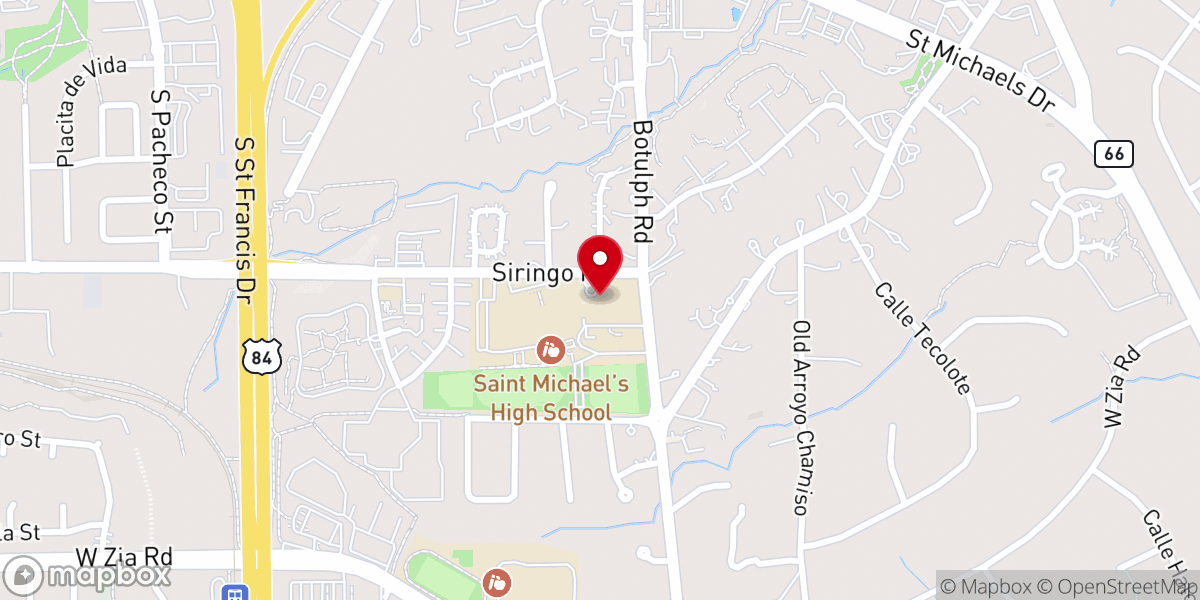 Map showing location of Christian Brothers