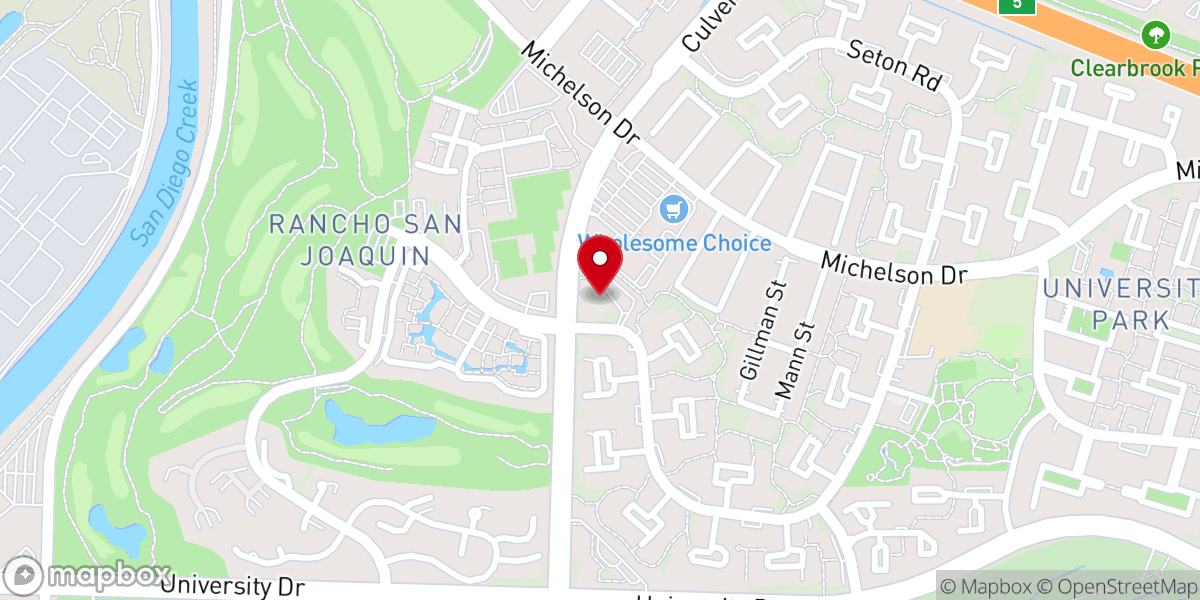 Map showing location of Light of Christ Lutheran Church