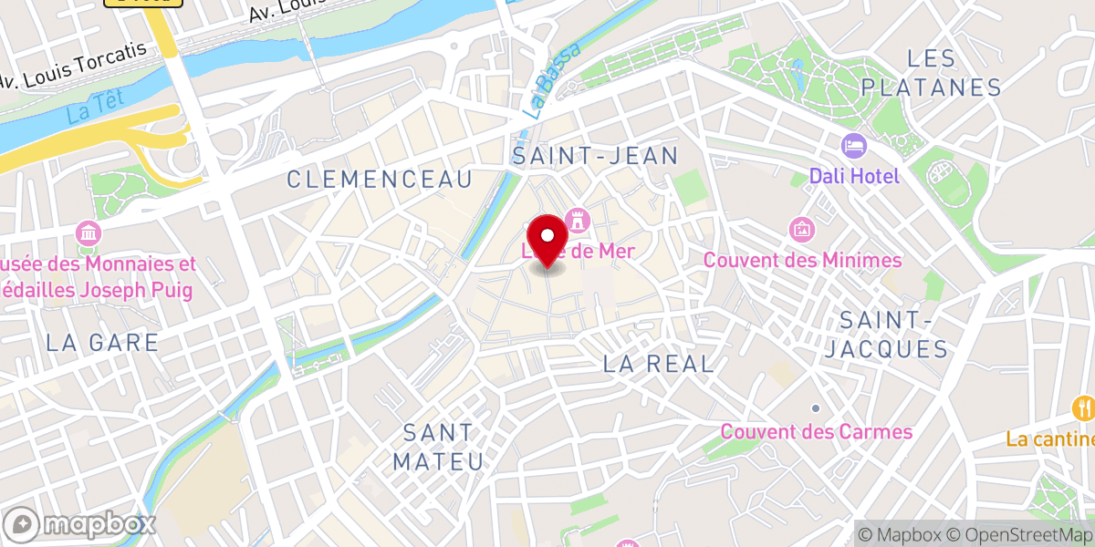 Map showing location of Synagogue