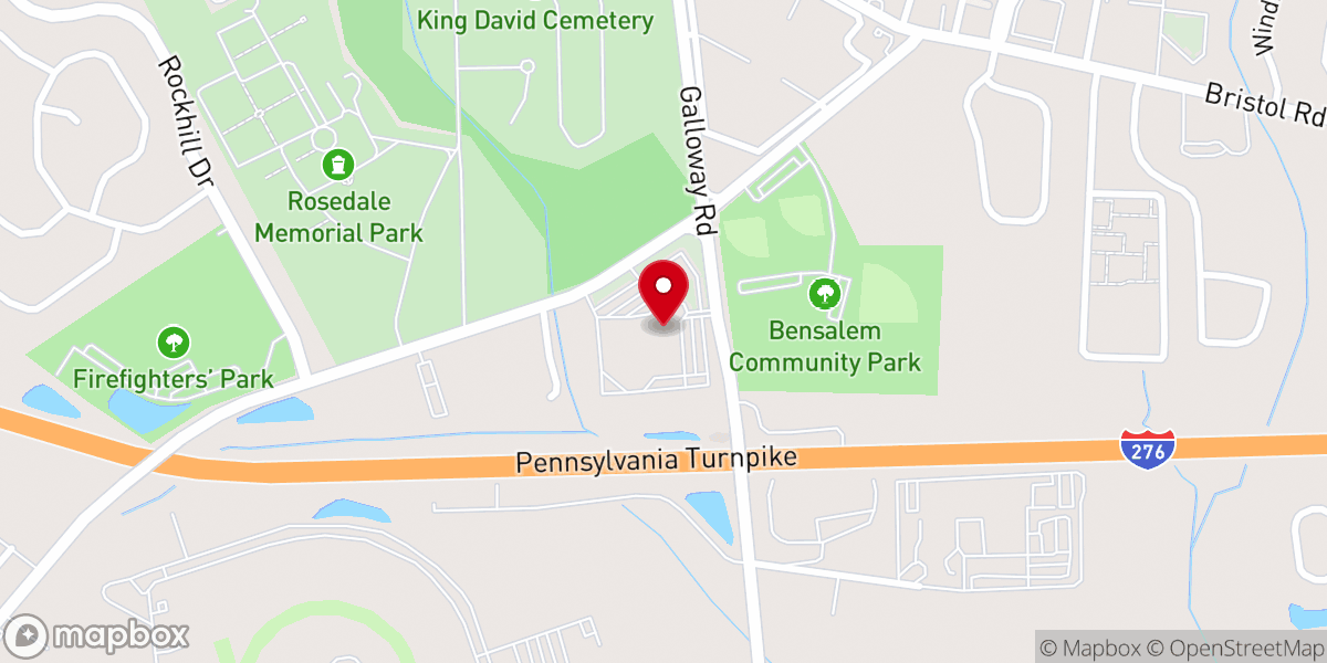 Map showing location of Christian Life Church