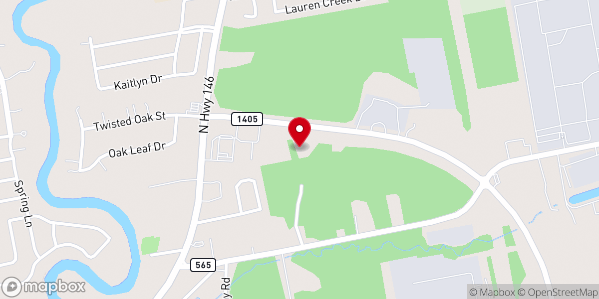 Map showing location of Revive Community Fellowship