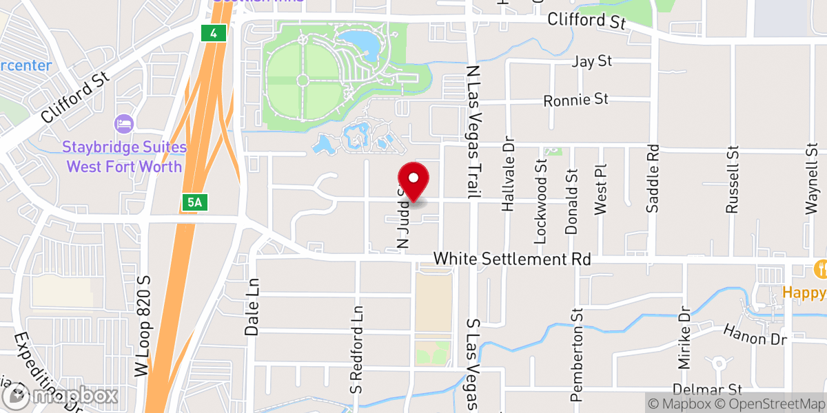 Map showing location of Redeemer Church