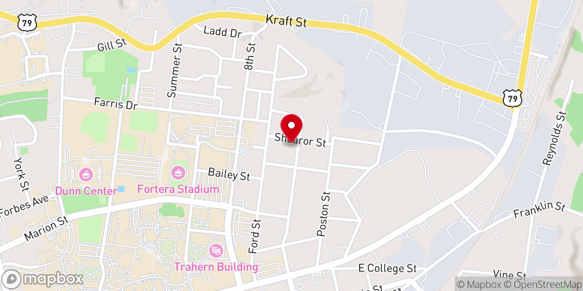 Map showing location of Greater Faith Temple Church of God in Christ