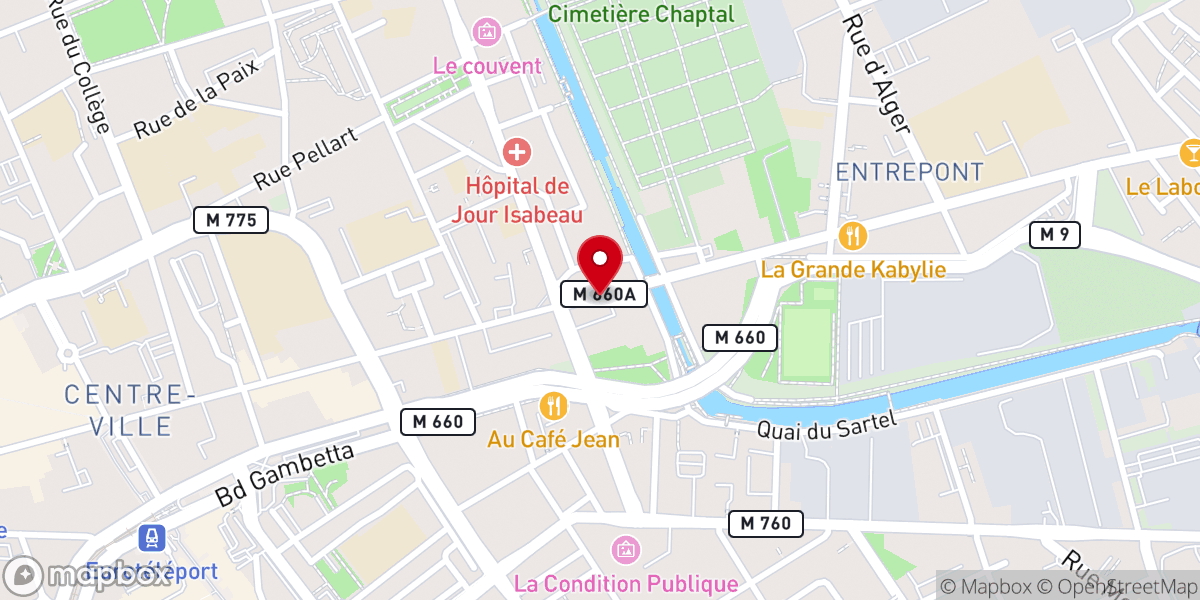Map showing location of Eglise Evangélique Assemblée De Dieu