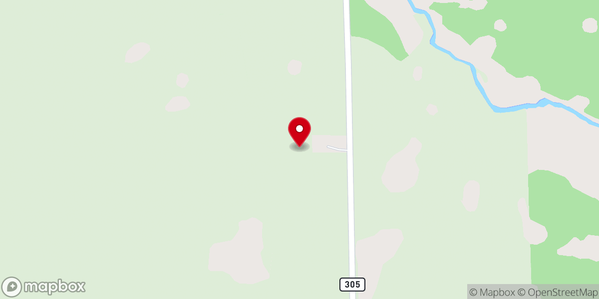 Map showing location of Spirit Life Worship Church