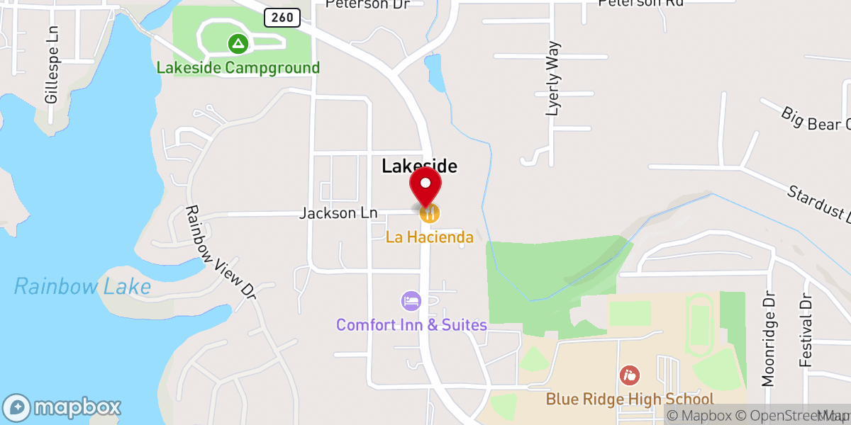 Map showing location of Catholic Charities Community Services