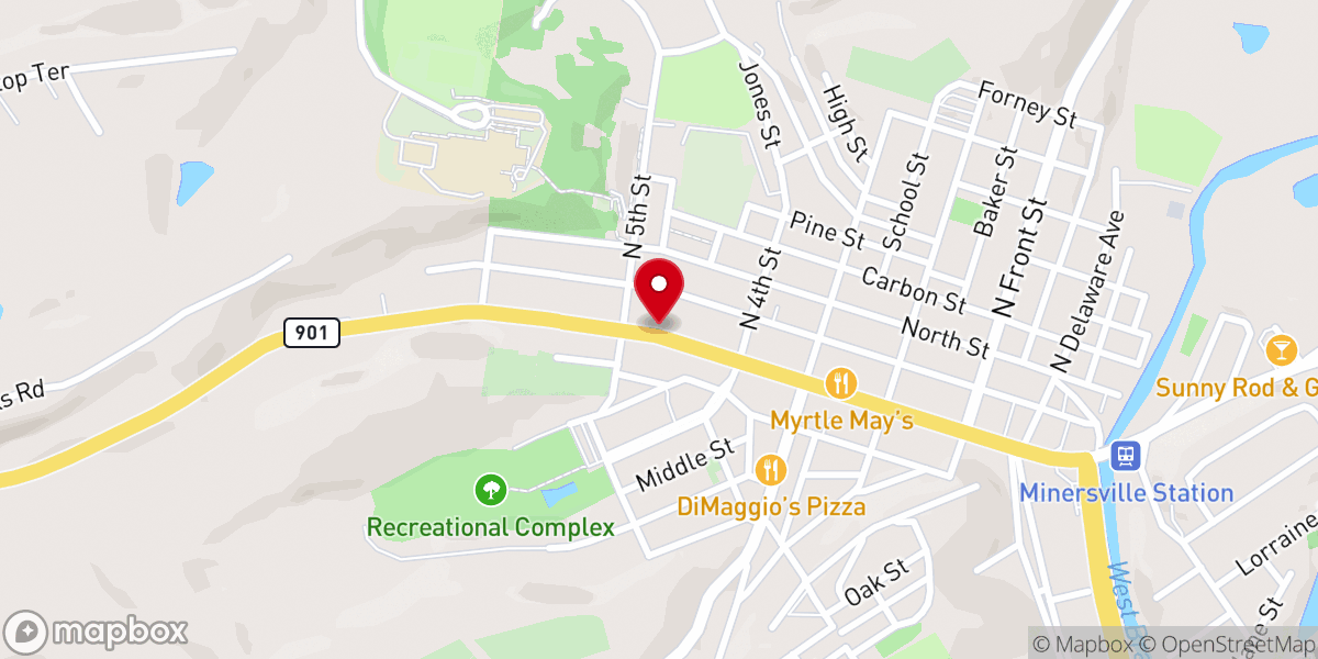 Map showing location of Calvary Holiness Church (Philadelphia)