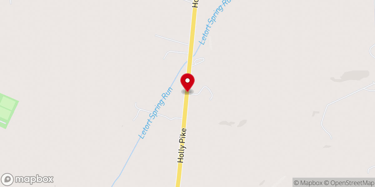 Map showing location of Faith Chapel of Carlisle