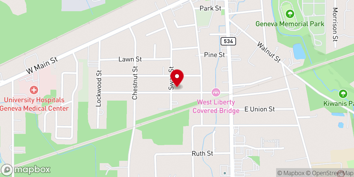 Map showing location of Faith Freedom Fellowship Church
