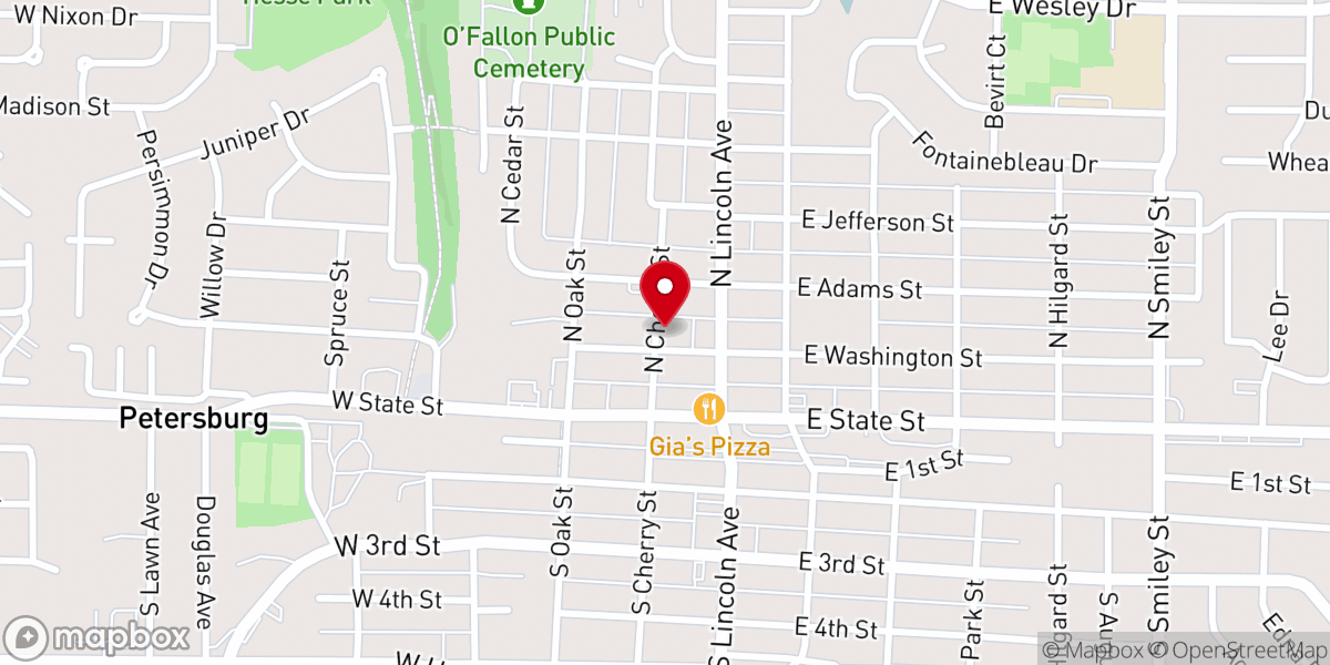 Map showing location of Faith United Baptist Church - The Faith House