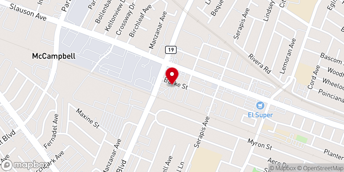 Map showing location of FaithPointe Church Foursquare