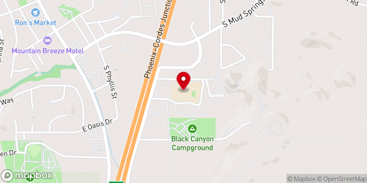 Map showing location of Family Church BCC