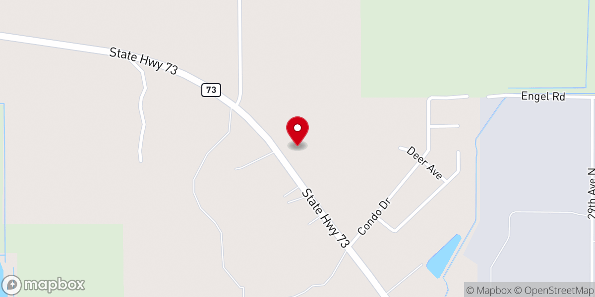 Map showing location of Refuge - Wisconsin Rapids Campus
