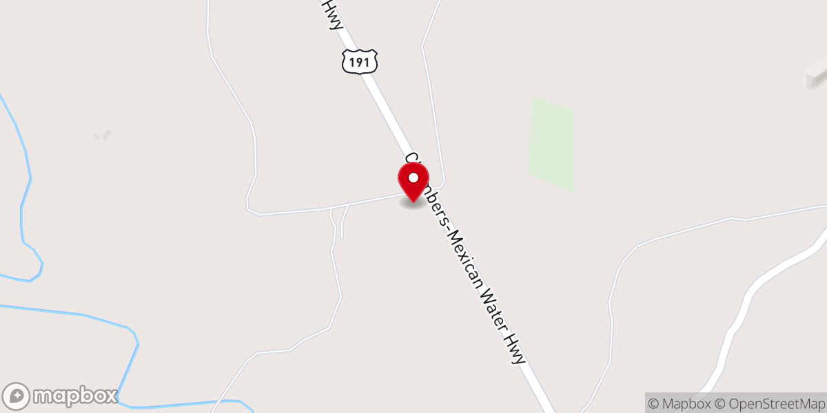 Map showing location of Builders of Hope Church