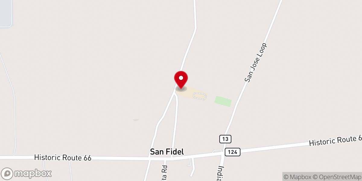 Map showing location of St Joseph Mission School