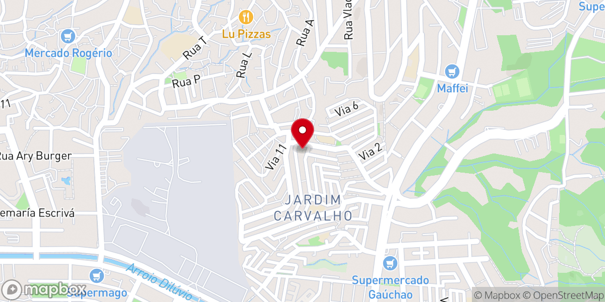 Map showing location of Igreja Nossa Senhora