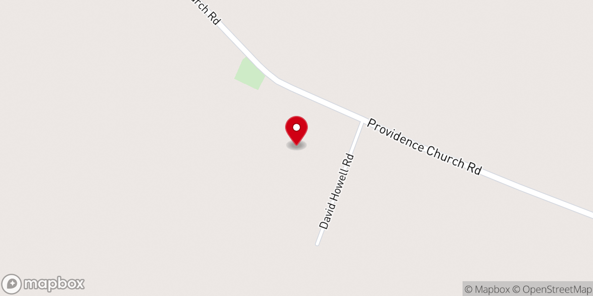 Map showing location of Jack Darden Memorial