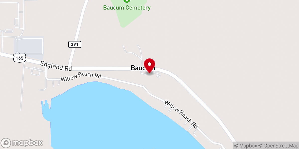 Map showing location of New Life Ministries