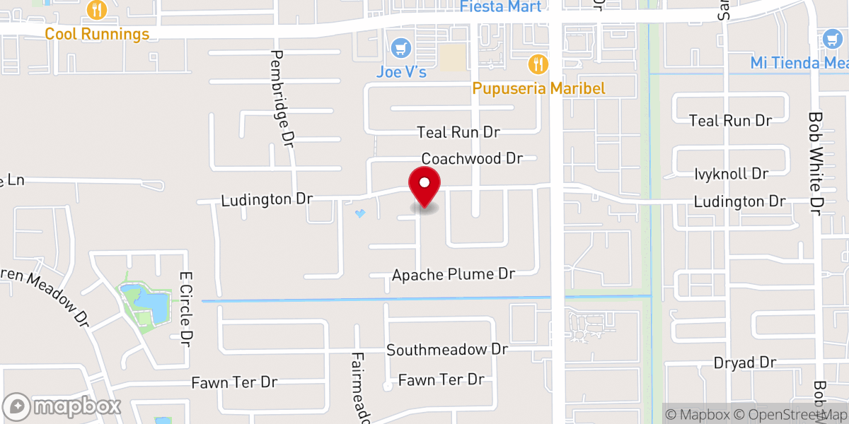 Map showing location of Heimish of Houston