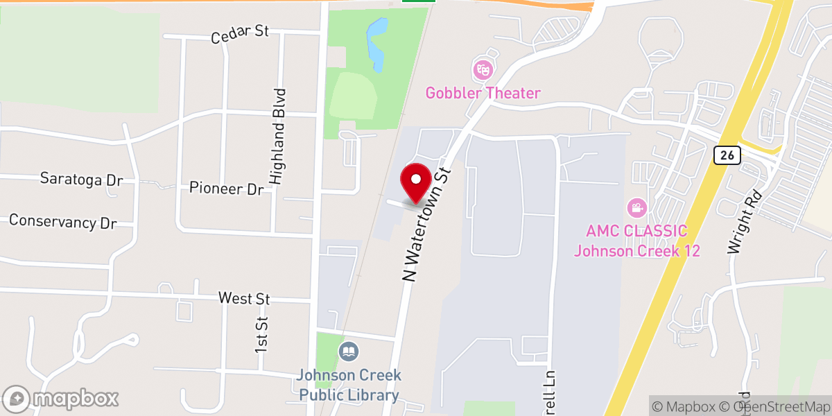 Map showing location of Thoughtful Life Ministries
