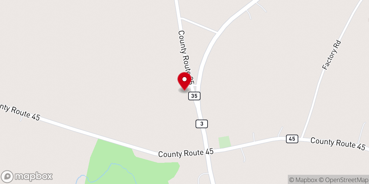 Map showing location of Palermo Community Church