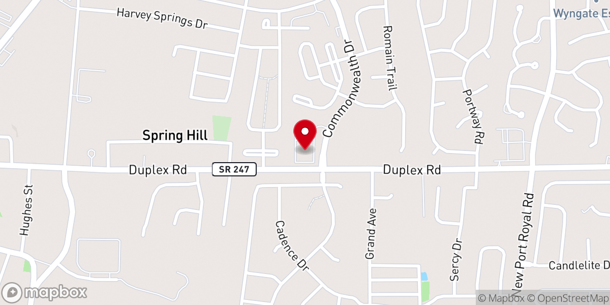 Map showing location of The Church of Jesus Christ of Latter-day Saints