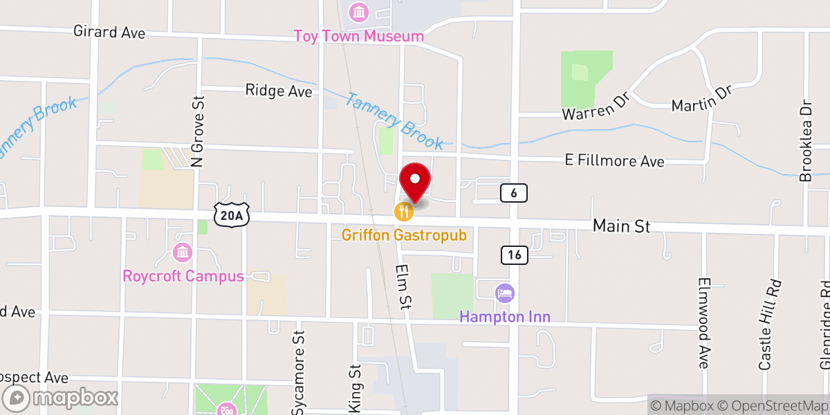 Map showing location of Mambrino King Wine Coffee Chocolate Café