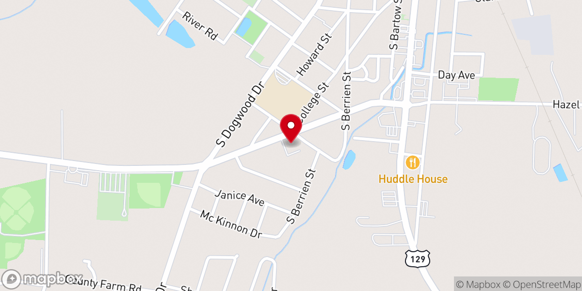Map showing location of The Church of Jesus Christ of Latter-day Saints