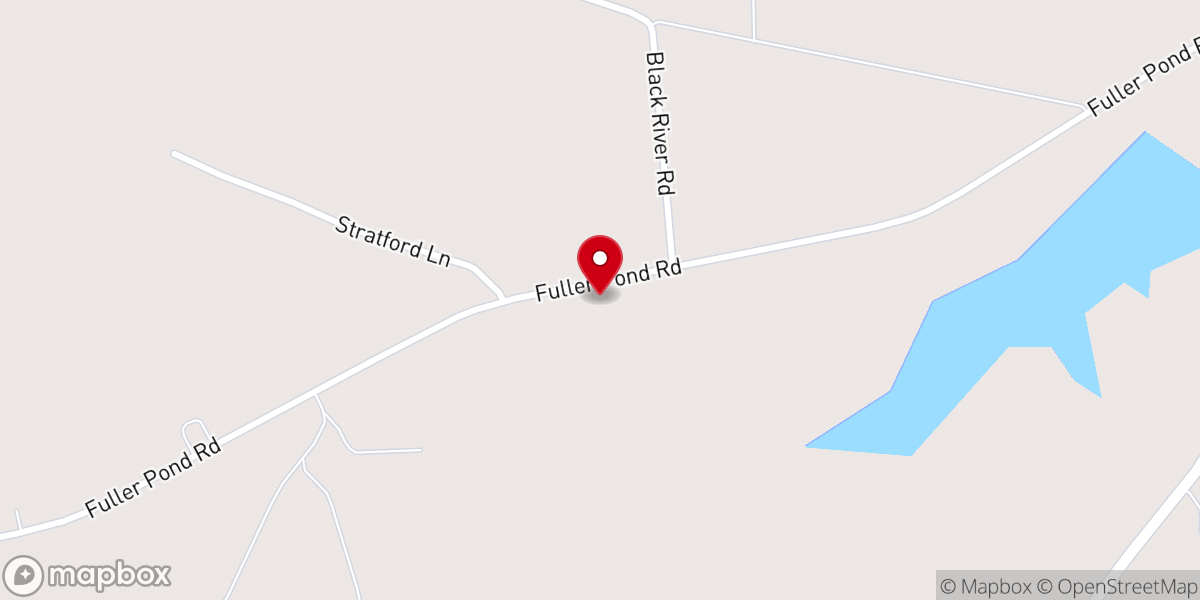 Map showing location of New Life Church