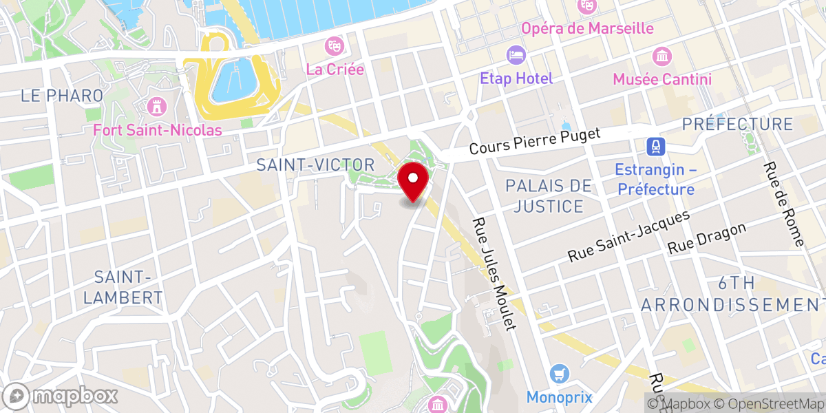 Map showing location of Congrégation Sœurs Marie Immaculée