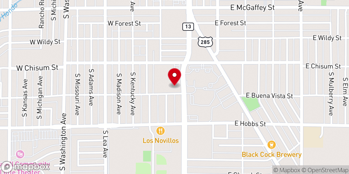Map showing location of Compass Church