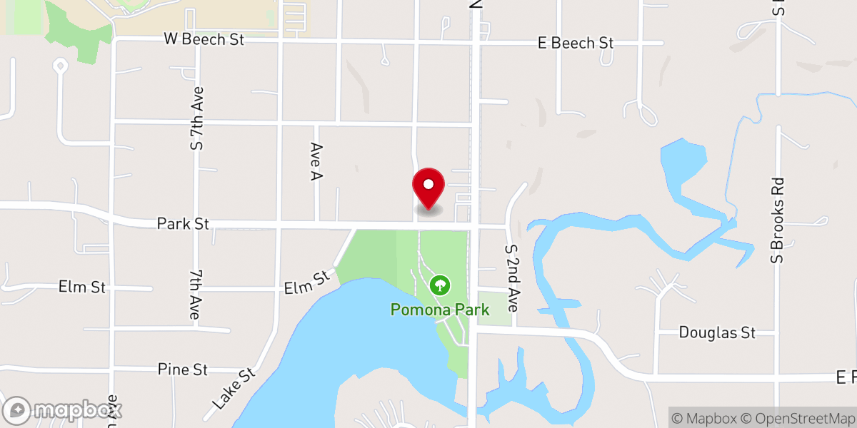 Map showing location of Christ's Life Ministry & Retreat Center