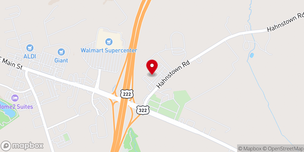 Map showing location of LCBC Ephrata