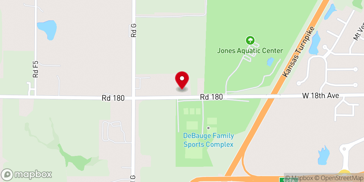 Map showing location of Lighthouse Baptist Church